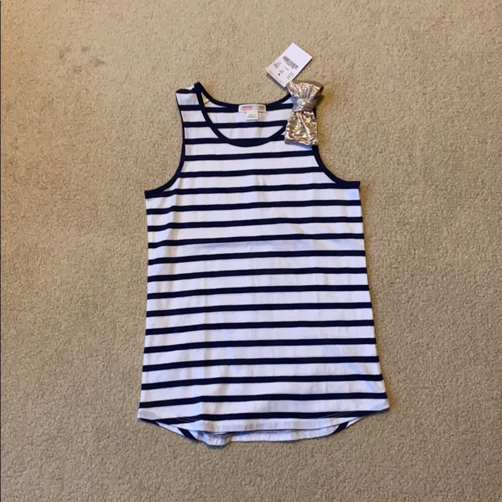 Girls JCrew stripped tank